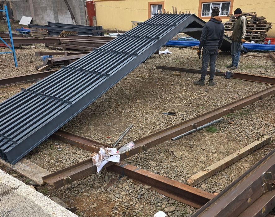 Hala metalica structura 12×25