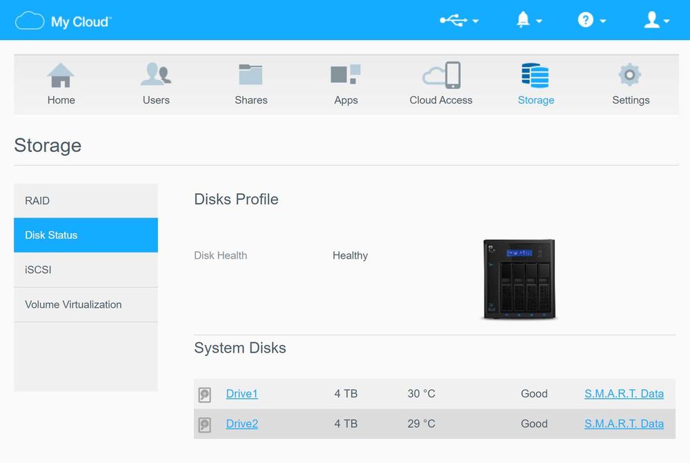 NAS WD My Cloud Expert Series EX4100 ULTRA