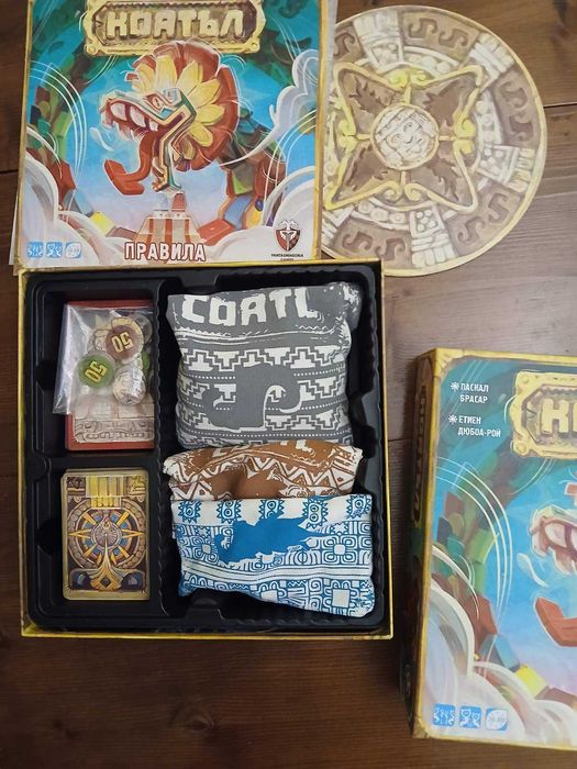 Настолни игри Катан за деца и Коатъл