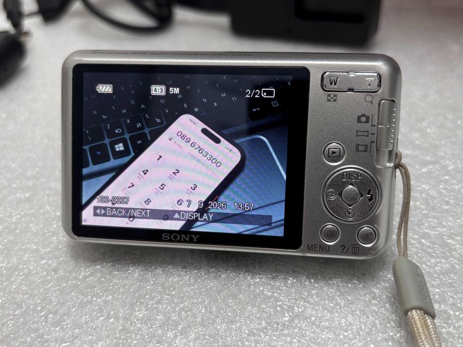 Цифров Фотоапарат Sony Cyber-shot DSC-W630
