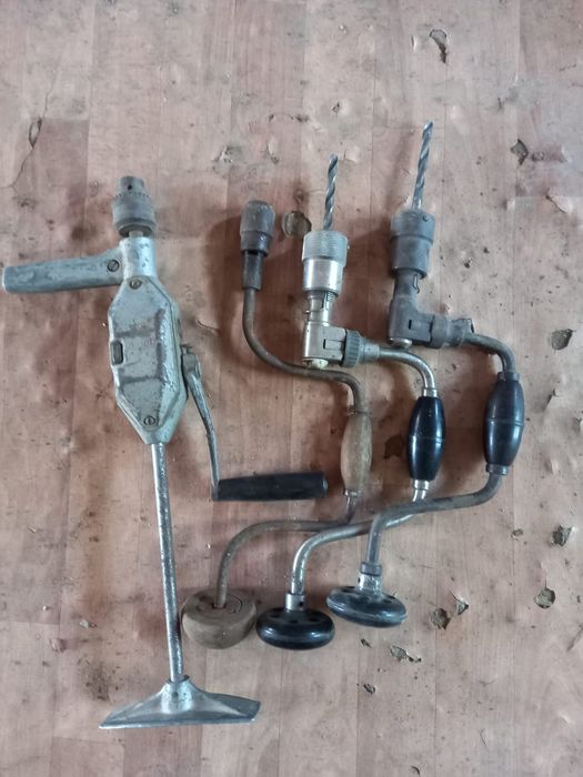 Ручные дрели советские