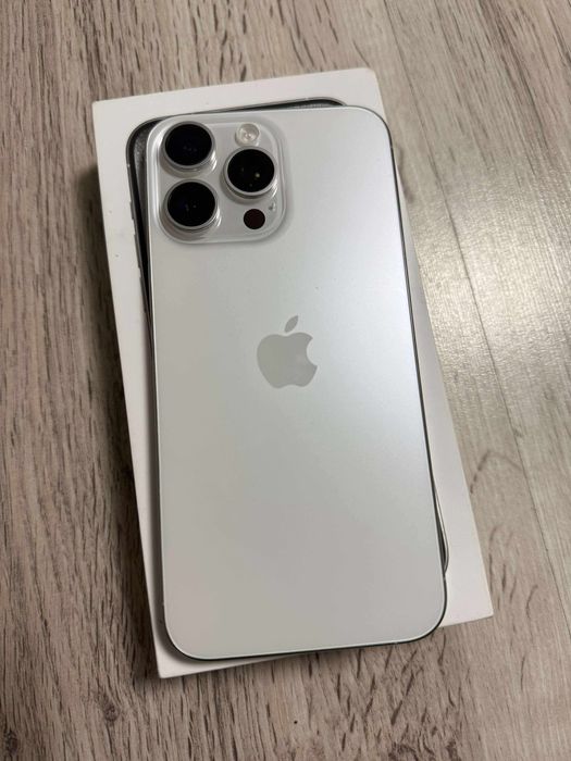 Vand Sau Schimb IPhone 15 PRO Max Titanium White 512Gb Neverlocked