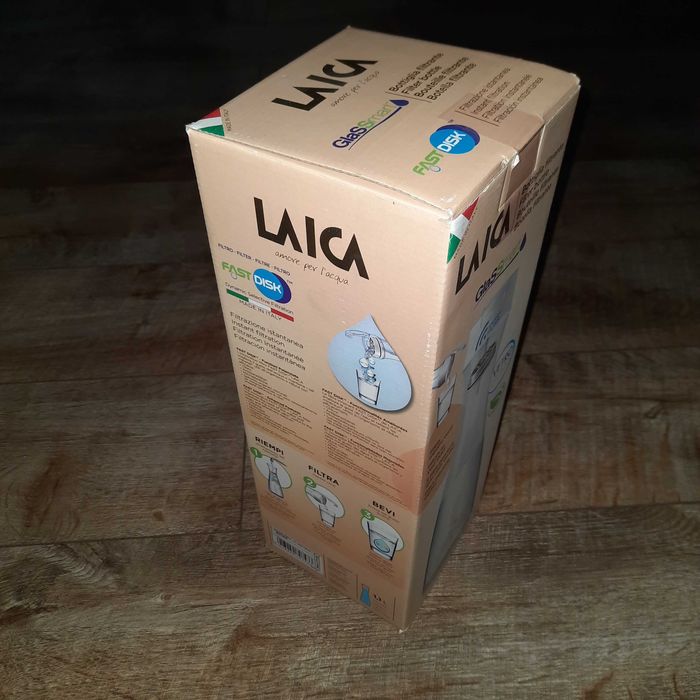 Стъклена гарафа Laica GlaSSmart 1.1 л.