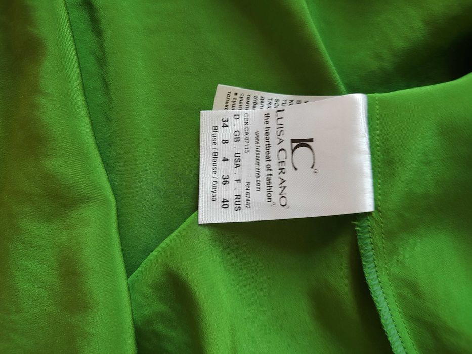 Top Luisa Cerano verde nr 36