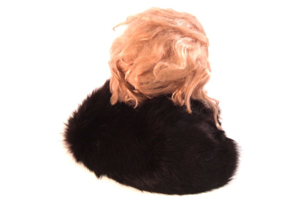 GULER blana naturala vulpe neagra, luxos, bogat, Made in Germany, NOU