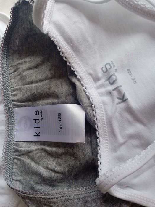 НОВ комплект детски бикини/потници Tchibo - размер 110-116, 122-128 см