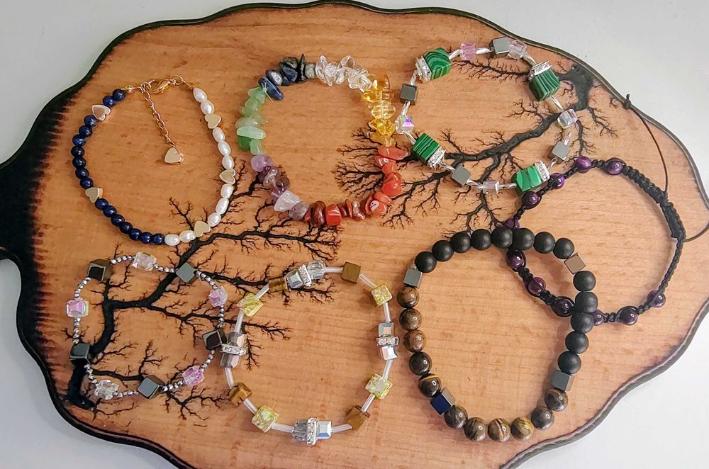 Ръчно изработени бижута цена от 15 до 65 лева