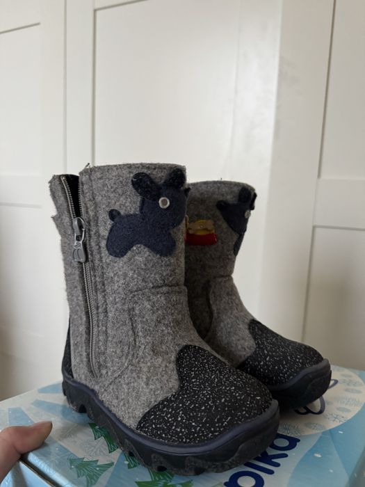 Зимние валенки детские