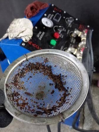 Промывка чистка  печки