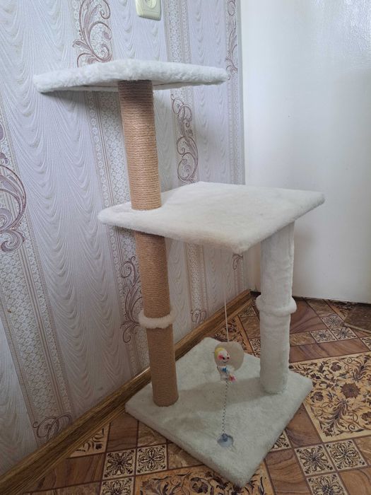 Когтеточка с лежанкой