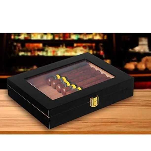 Кутия за пури хумидор кедрово дърво пура cohiba galiner цигари запалка