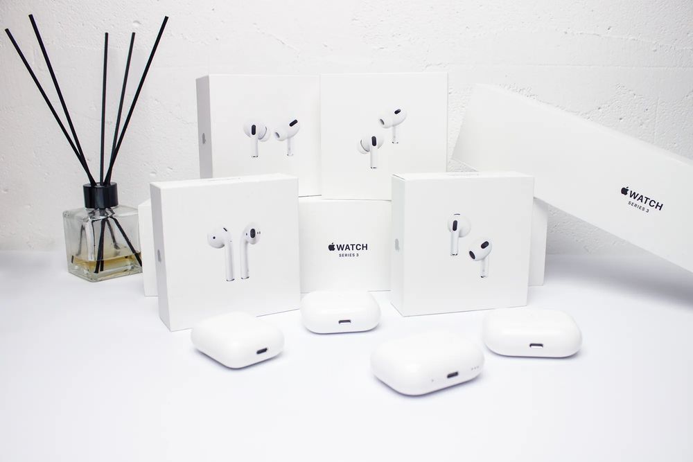 айфон беспроводные airpods pro эйрподс про 2,3,4 наушники айрподс эир
