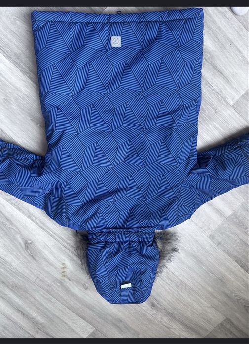 Зимняя куртка синяя