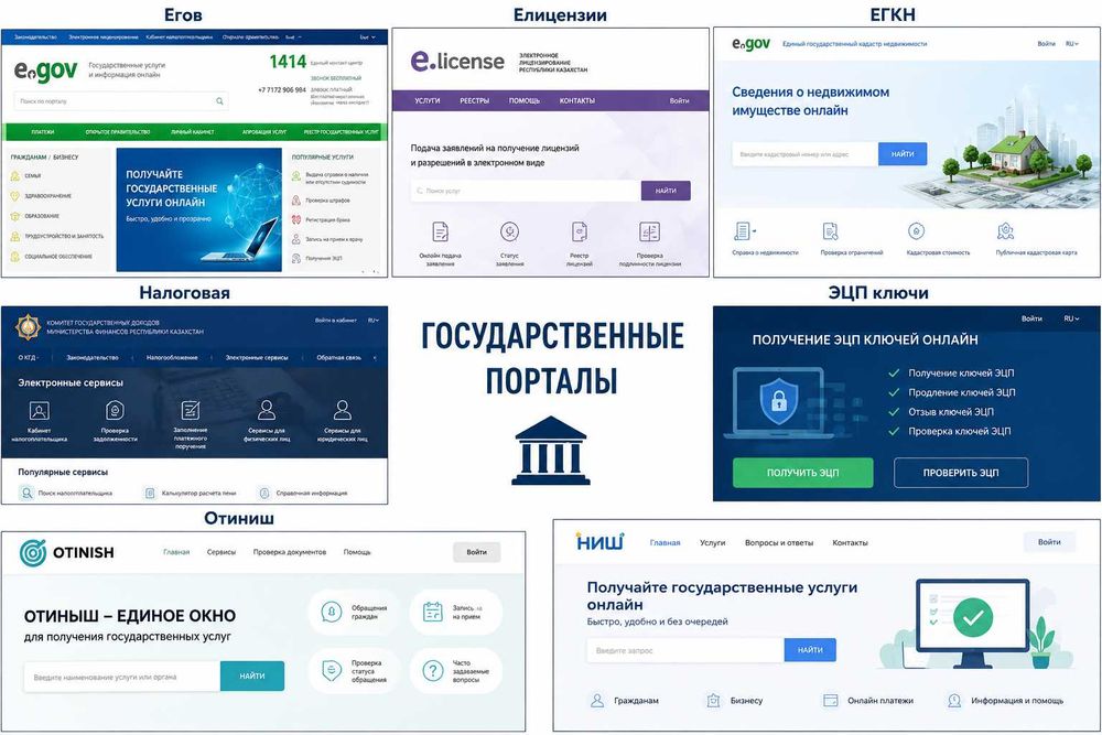 Оказываю услуги по работе с гос.порталами и электронными сервисами