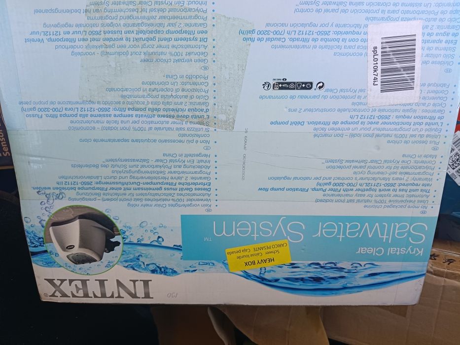 Filtru piscina nou sigilat