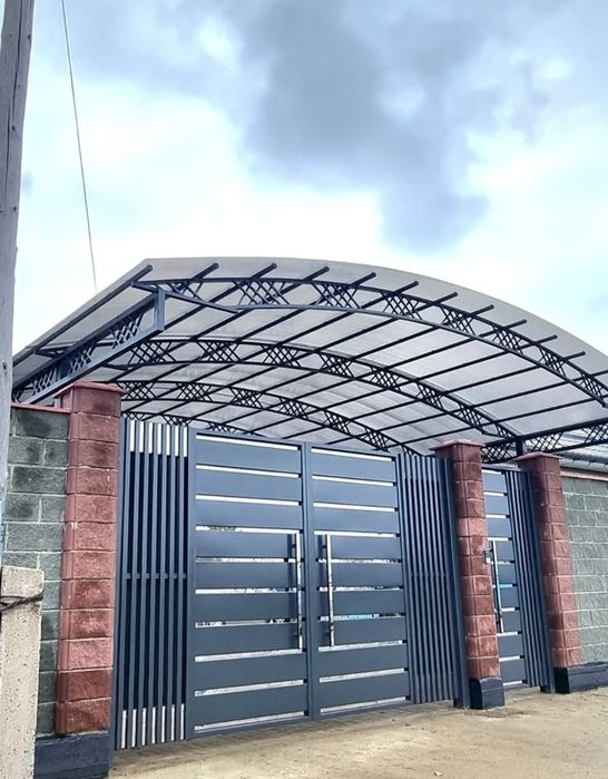 Ворота,Навес, Перила,  Решётки, казерки