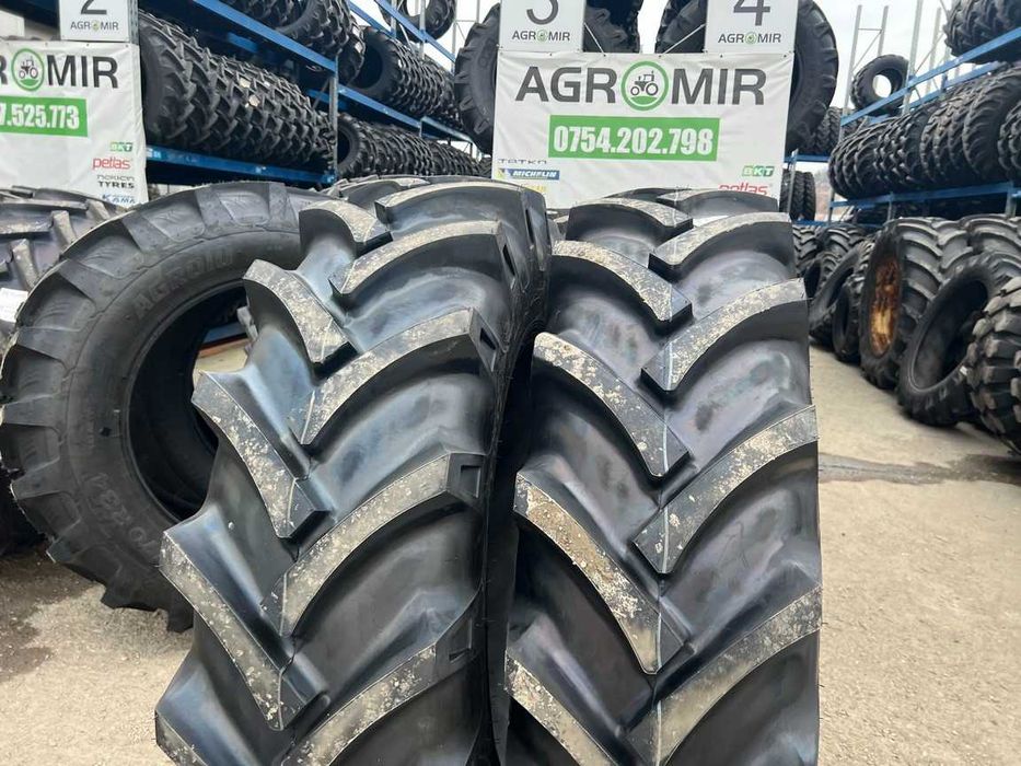 Anvelope noi 16.9-34 cu 10 pliuri marca OZKA pentru tractor spate