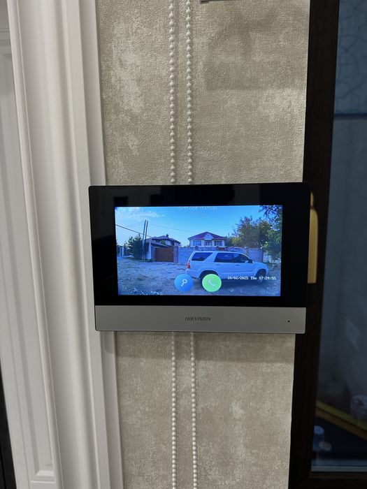 Установка Домофон видеонаблюдения