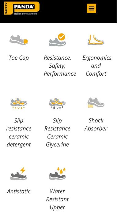 Работни обувки Panda