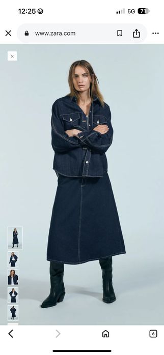 Zara Дънково яке  M, M-L