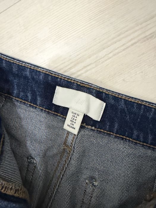 Дамски ефектни дънки h&m