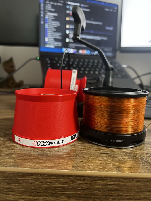 Ултра конусовидна тефлонова шпула и предпазител, съвместима с Shimano Ultegra[14000] и Competition[3500]