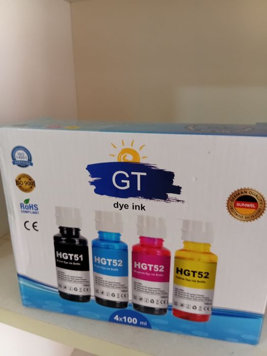 Краски для принтера Epson, Canon, HP