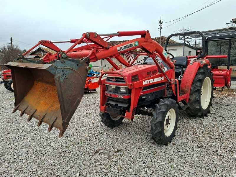 Японски трактор MITSUBISHI MT266 26 к.с. 4WD с товарач - ДЖЕЙ ТРЕЙДИНГ