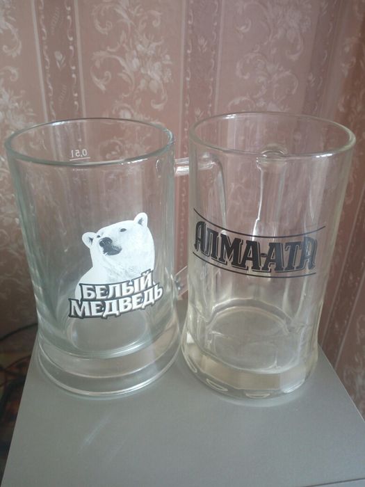 Кружки пивные 0,5литра.