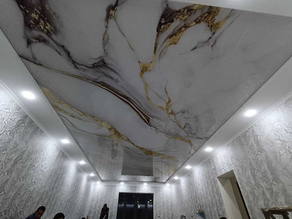 Натяжной МДФ потолок хизмати natyajnoy potolok xizmati uyutt.uz