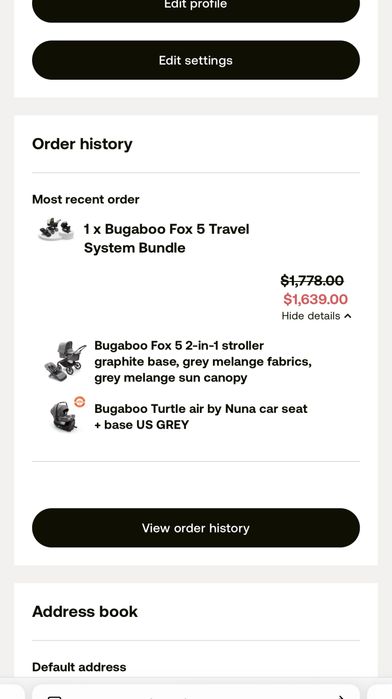 Bugaboo fox 5 + nuna by turtle