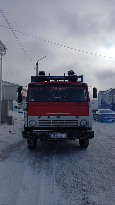 Камаз с прицепом