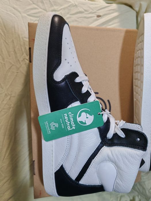 Високи мъжки кецове от естествена кожа GROUNDIES №45