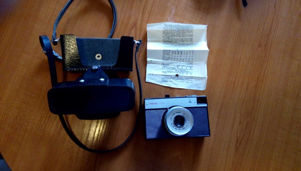 Фотоапарат Семена 8M / Smena 8M - аналогов работи с лента Ломо