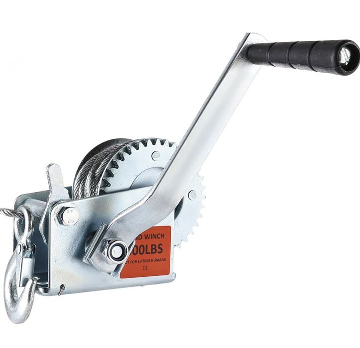 Ръчна лебедка манивела 3500lbs 1587кг.