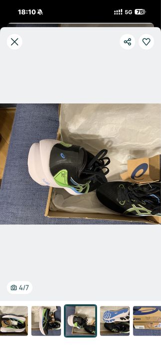 Asics Gel-Kayano 30 Black/Electric lime
