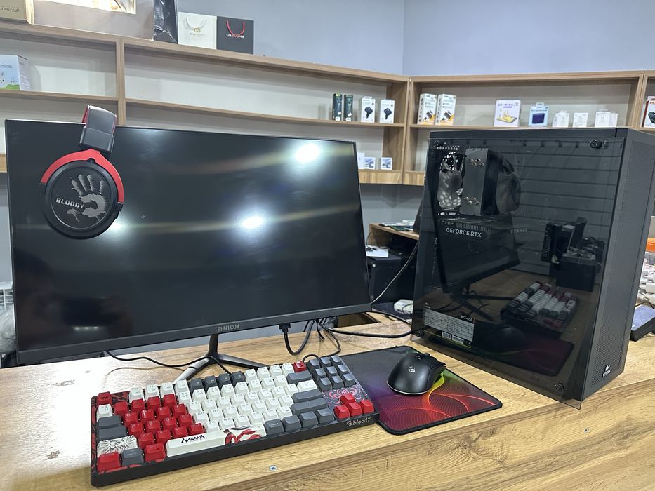 Игровой ПК Rtx 4060/16/1tb полный комплект монитор 240гц грц