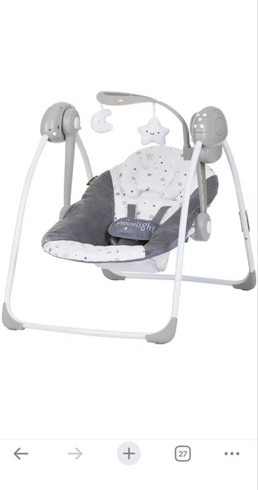 Balansoar electric Chipolino, in stare perfecta de functionare. Nu detin poze cu el montat.