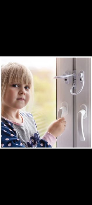Детские замки безопасности на окна.