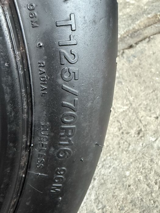 Roata slim vw pe 16 cu accesorii ‼️