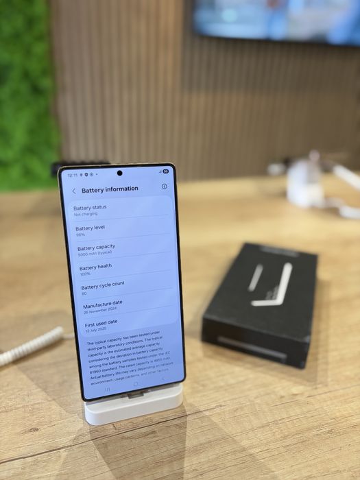 **ATS GSM**Samsung S25 Ultra 512Gb/Baterie100%/Fact+Gar 12 luni