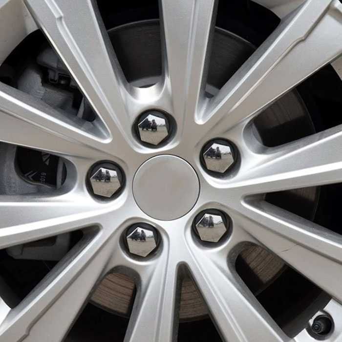 Капачки за болтове черни /никел 17мм Versaco.