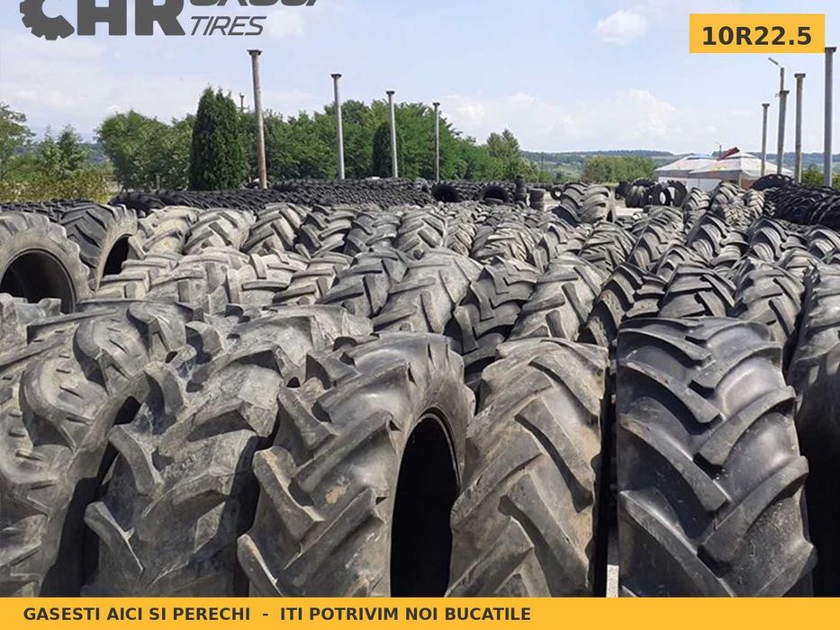 Anvelope Cauciucuri 10R22.5 10 R22.5 10-22.5 10.00R22.5 1022 Pirelli Remorca Implement Flotatie SH Second Hand VERIFICATA Garantie 1 An Factura TVA