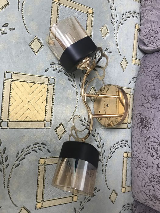 Люстра двух-рожковая для спальни