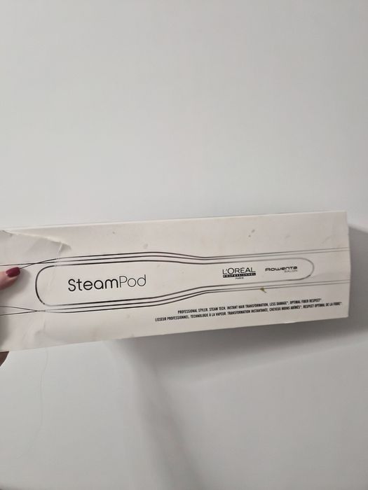 Преса за коса L’Oréal Professionnel - Steampod 3.0, 180-210ºC, бяла