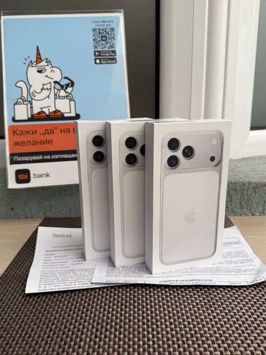 НОВ!36М ГАР *ЛИЗИНГ* iPhone 17 Pro Max 256Gb Silver