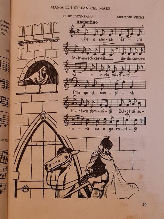 Manuale scolare de muzica anii 50-60