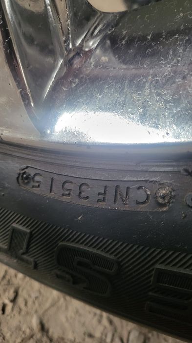 Комплект летних шин с дисками Bridgestone  22