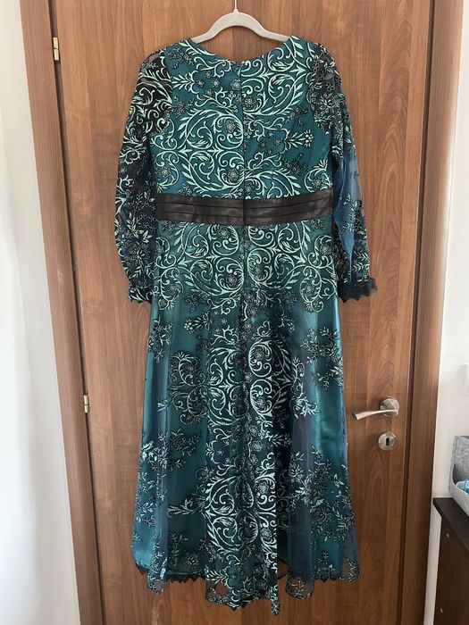 Rochie de ocazie, de nunta, marimea 44, culoare albastru