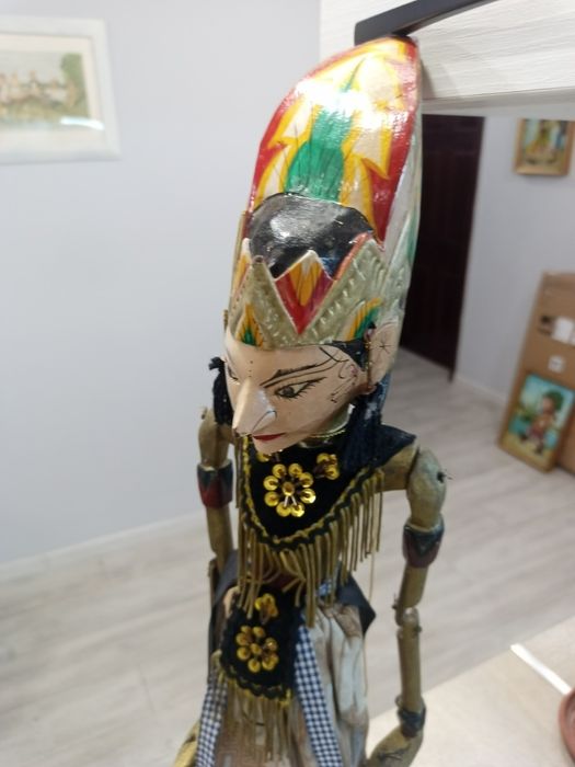 автентична колекционерска кукла wayang golek от остров ява